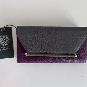 Vince Camuto 2 Color Block Wallet /  NEW W/TAGS